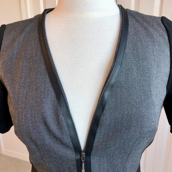 Elie Tahari Zipper Dress - Picture 2 of 6